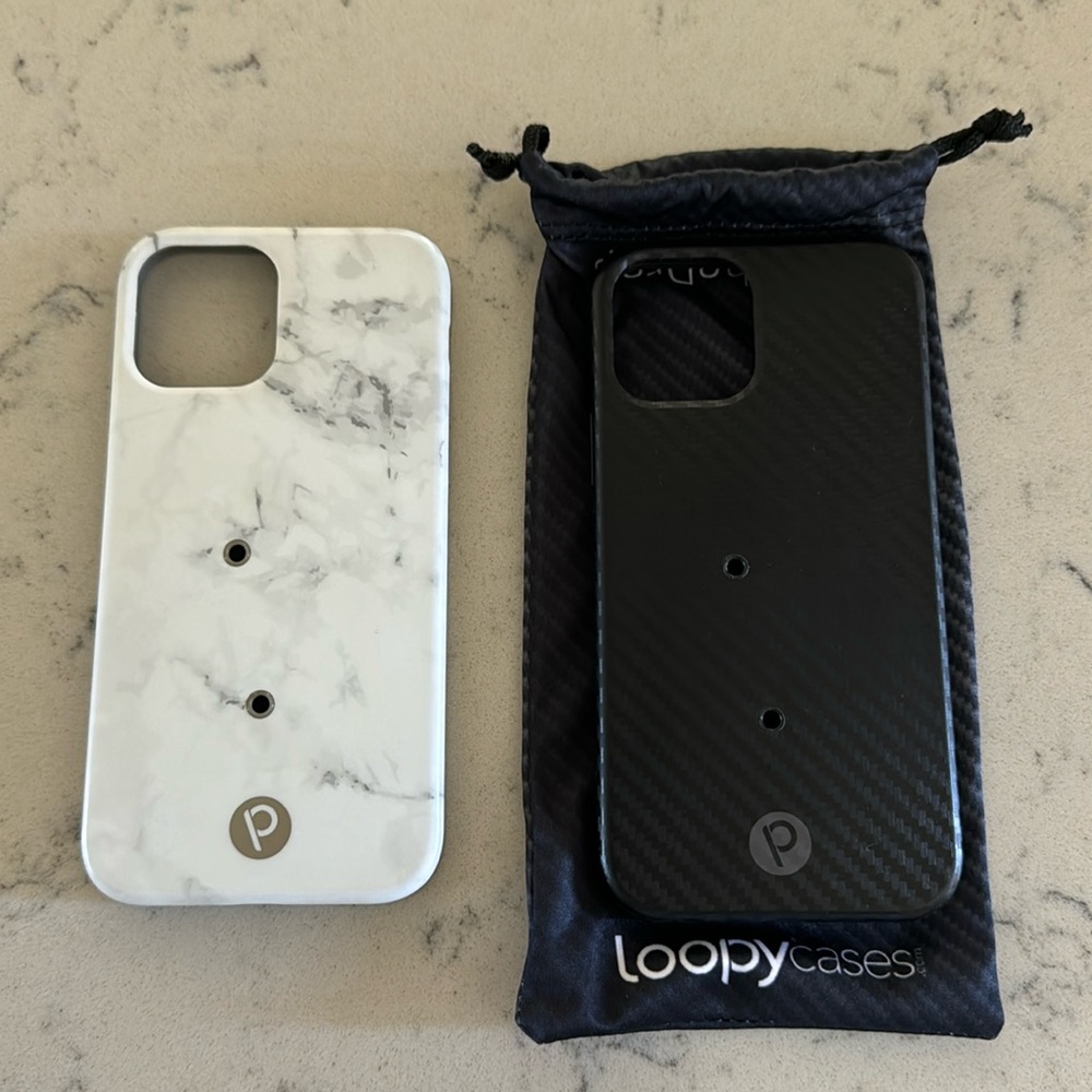2 Loopy cases for iPhone 12 Pro